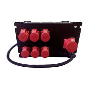 Рэковый пульт управления цепными электротельферами на 6 каналов с тумблерным управлением ERC 6 MCT